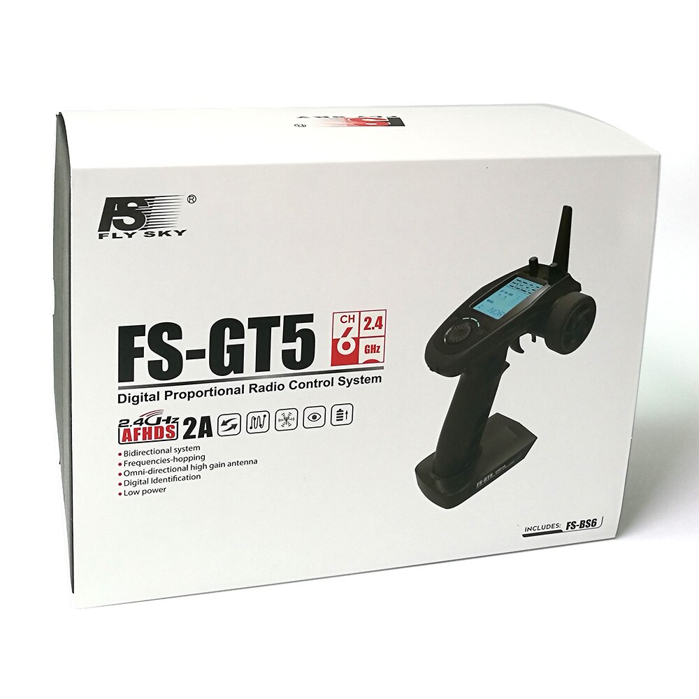 ֽ Flysky FS-GT5 2.4G 6CH ۽ű BS6 ű  ..